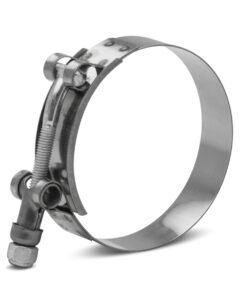 Abraçadeira em aço inox Tucho 111 - 119mm Bärenwald