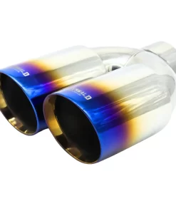 Ponteira Dupla Escapamento Em Inox Barenwald Mitte 3" Burned Tip