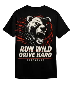 Camiseta Bärenwald Run Wild (preta)